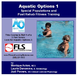 Aquatic Options 1: Special Populations & Post Rehab Fitness Training Image